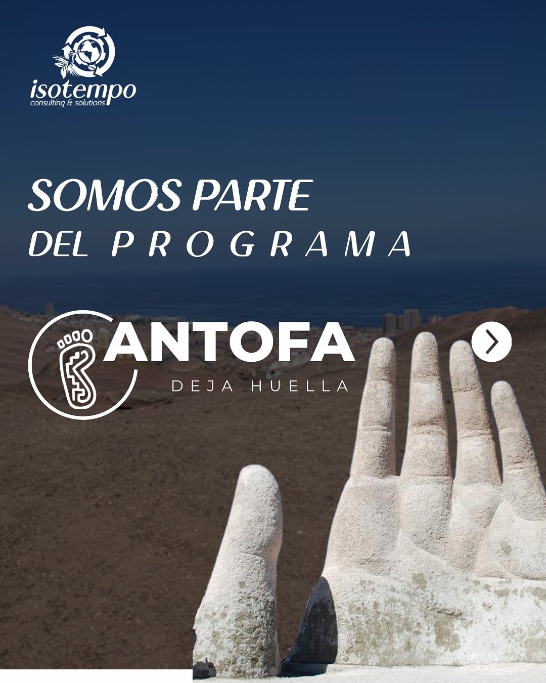 Ya somos parte de Antofagasta deja huellaEn un mundo donde la palabra "sostenible" se usa tan a menudo que a veces parece perder su significado, hay quienes han decidido que es hora de pasar de las declaraciones a la acción. Ese es el espíritu que hoy celebra el equipo de Isotempo. Con un mensaje claro y directo "la sostenibilidad no se declara, se practica" la empresa anunció que se suma formalmente al programa @antofadejahuella. ¿El objetivo? Ponerse bajo el microscopio, sin miedo. Lejos de conformarse con un eslogan "verde", la iniciativa es un compromiso tangible. El primer paso será algo que toda empresa moderna debería considerar: medir su huella de carbono. Pero el plan no termina con un número en un papel. Esta medición es solo el punto de partida. Con los datos en la mano, la compañía busca fortalecer sus acciones para reducir emisiones y, algo clave, mejorar continuamente sus procesos. Se trata de un compromiso vivo, que busca integrar la sostenibilidad en el ADN de su operación diaria. En resumen, es un paso valiente que cambia la narrativa. No se trata de decir que son sostenibles, sino de demostrarlo, un proceso a la vez. Una noticia que, sin duda, saca una sonrisa a quienes creemos en las acciones concretas.