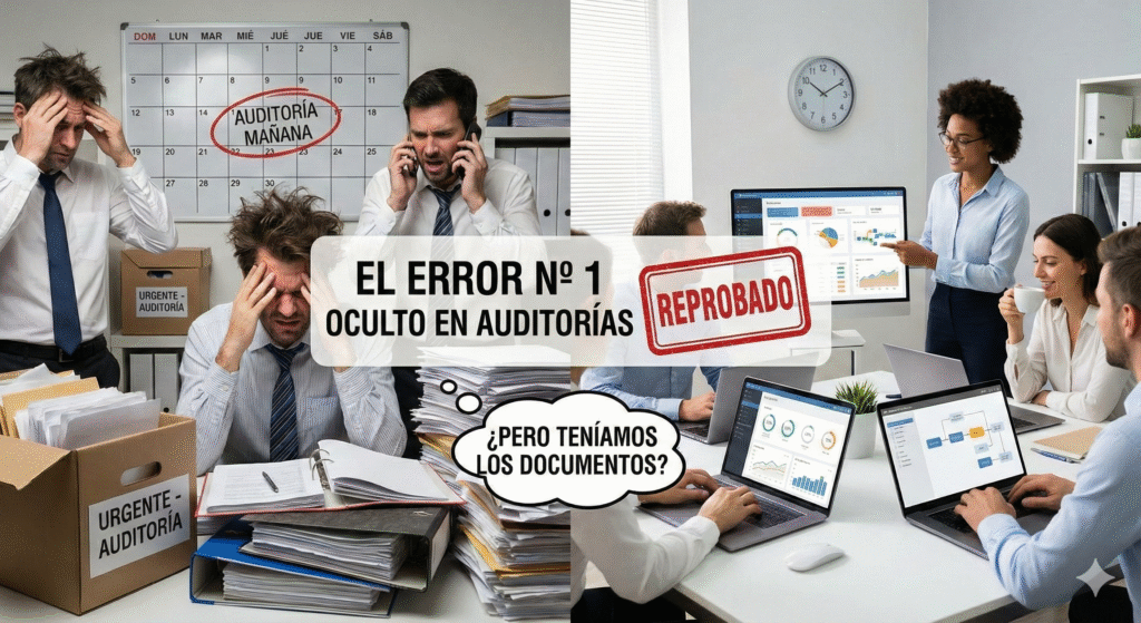El error número uno que hace reprobar auditorías sin darse cuenta