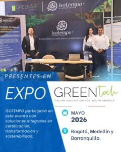 ISOTEMPO en Expo Greentech 2026: Transformando la Sostenibilidad en Competitividad Real