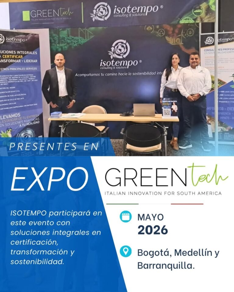 ISOTEMPO en Expo Greentech 2026: Transformando la Sostenibilidad en Competitividad Real